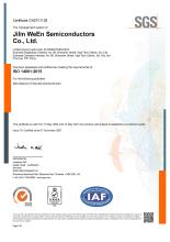 ISO14001 certificate EN 2027